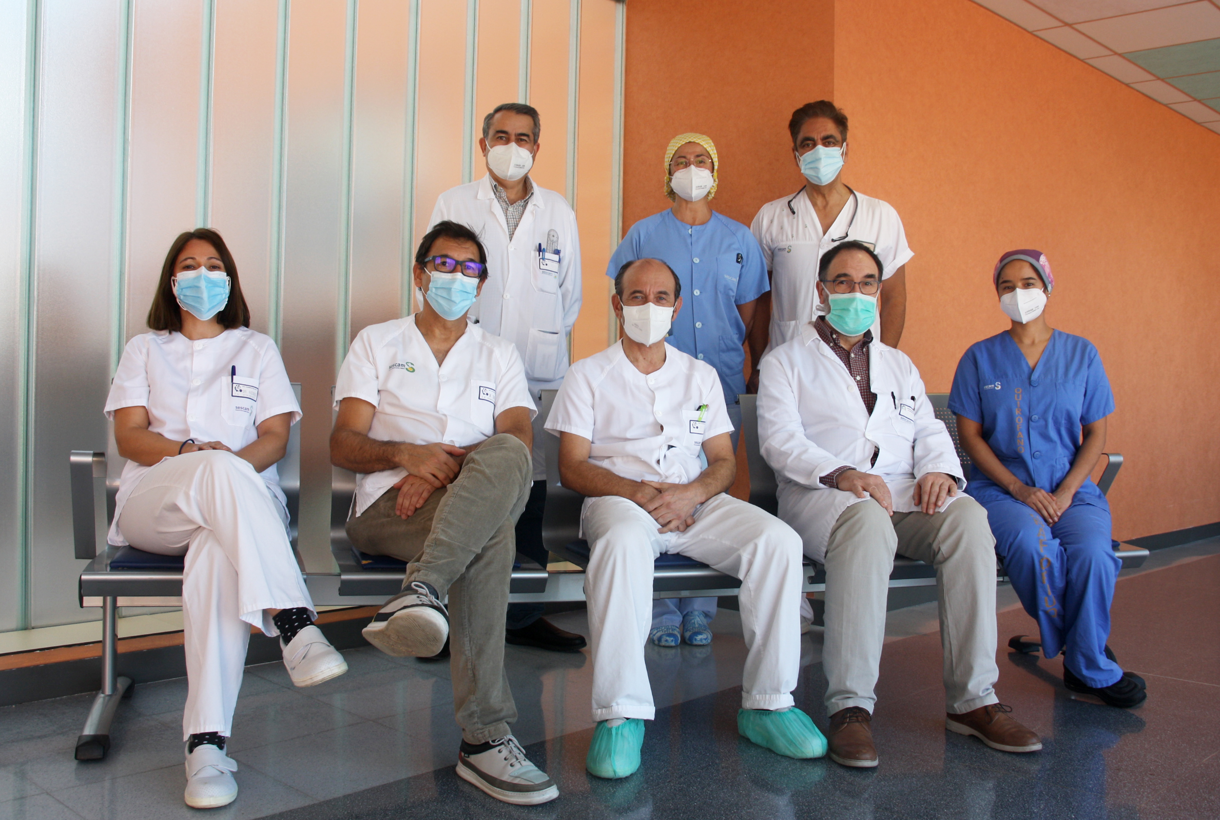 Profesionales de La mancha Centro que han logrado que una paciente recupere la sensibilidad corneal