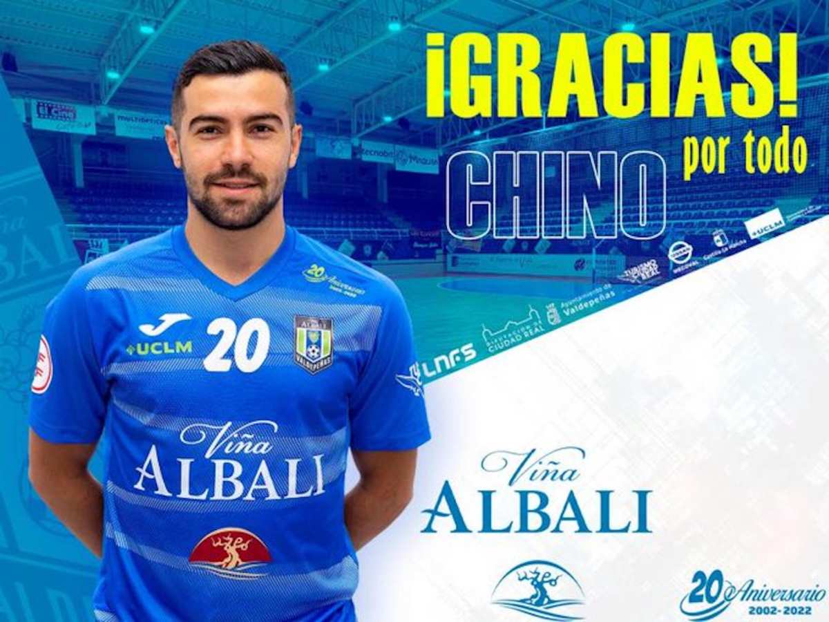 "Chino" ya no es jugador del Viña Albali Valdepeñas.