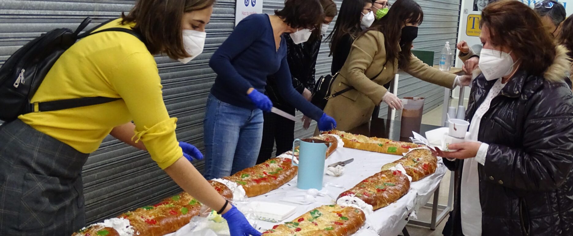 La degustación del roscón con chocolate es ya una tradición en Quintanar de la Orden