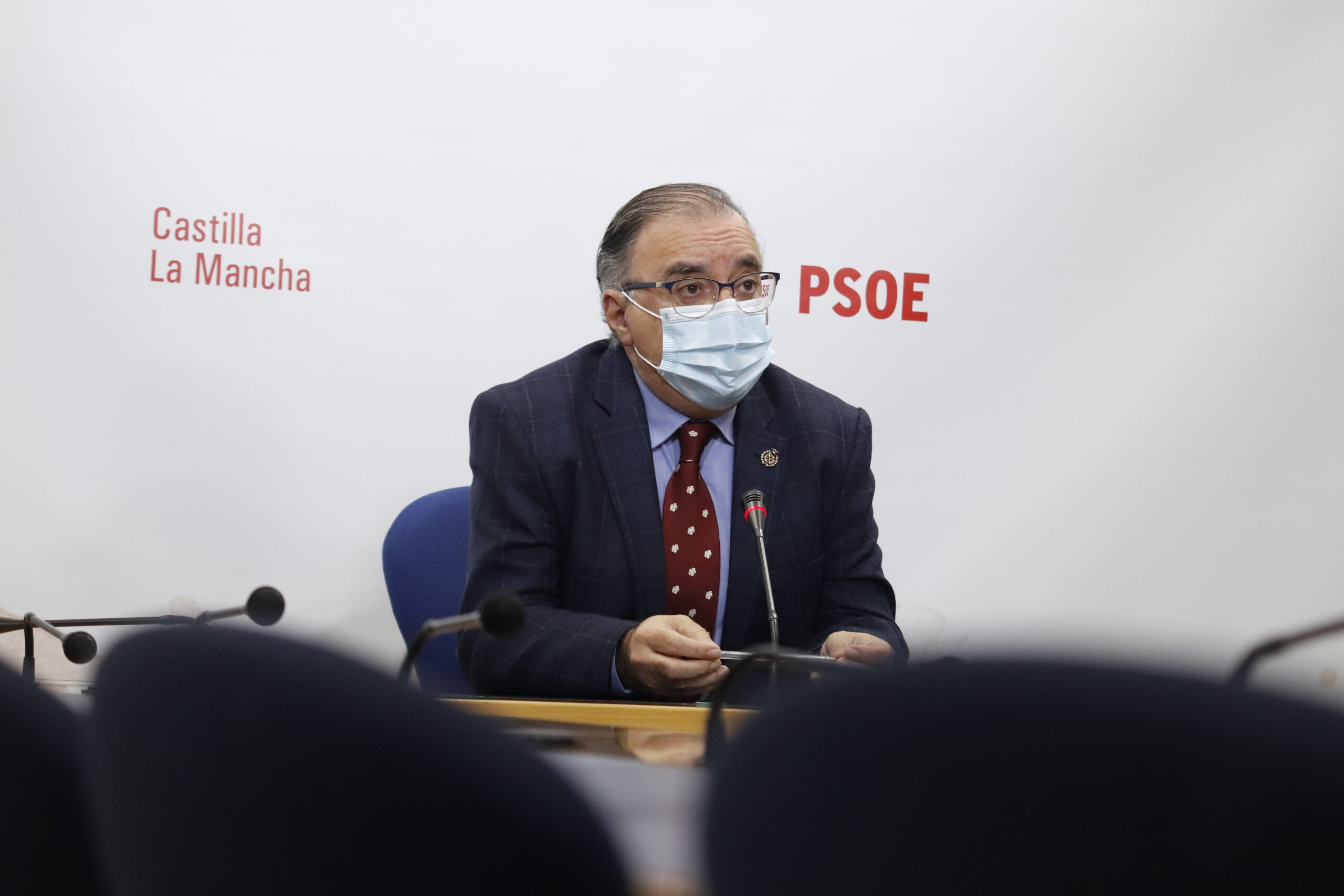 Fernando Mora, presidente del grupo parlamentario socialista en las Cortes CLM