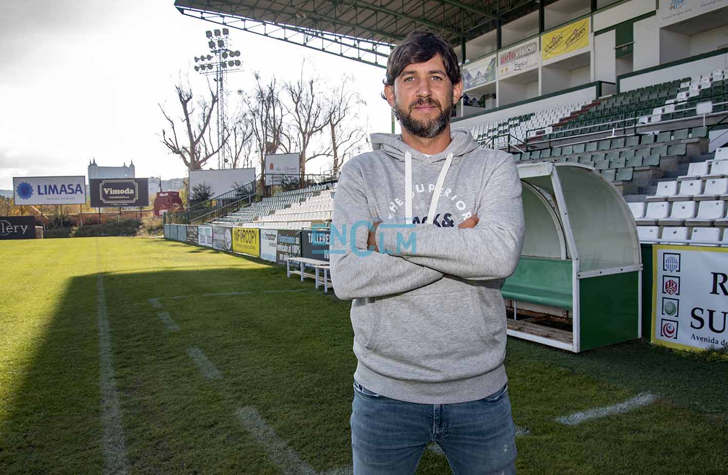 Javi Sánchez. técnico del Toledo.