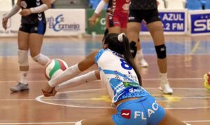 El Kiele Socuéllamos (foto de un partido anterior, del club), es segundo en la Liga Iberdrola.