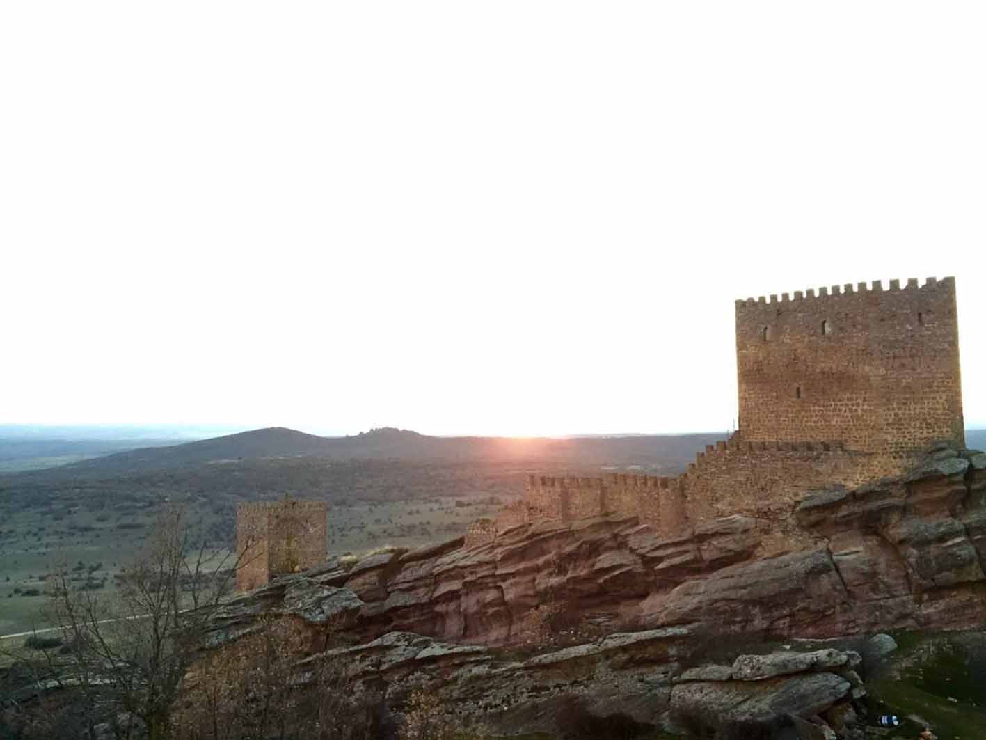 Despertar hoy sábado en Molina de Aragón. Foto: Aemet (@PardoSalud).