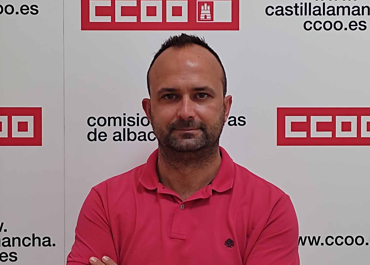 El secretario de Seguridad y Salud Laboral de CCOO Albacete, Paco Honrubia.