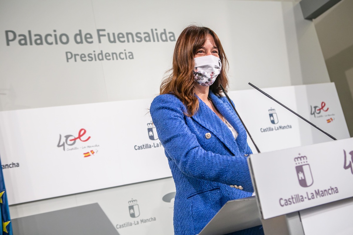 Blanca Fernández, portavoz y consejera de Igualdad en el Gobierno de Castilla-La Mancha