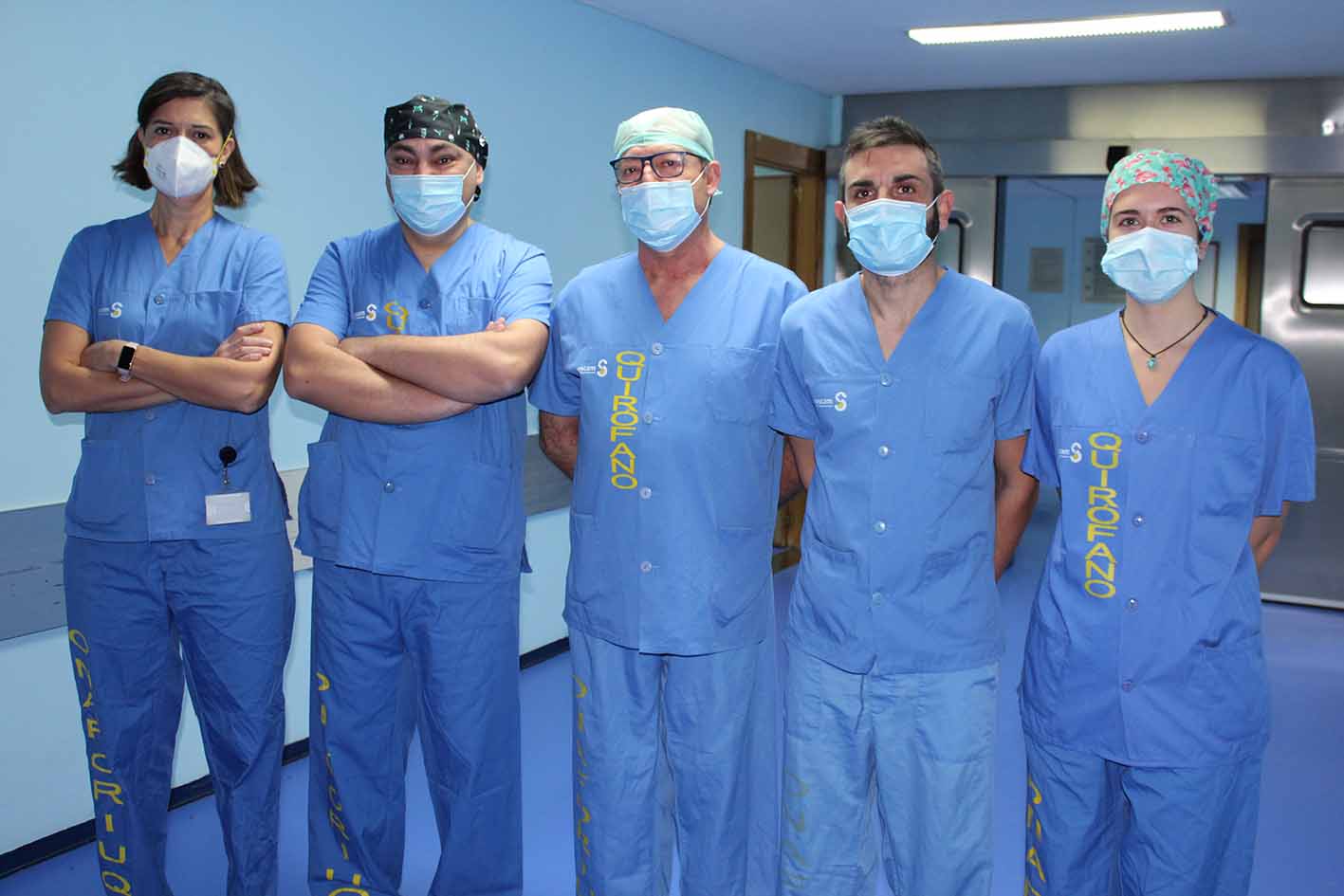 En la foto, los miembros del Servicio de Cirugía Maxilofacial de la Gerencia de Atención Integrada de Albacete.