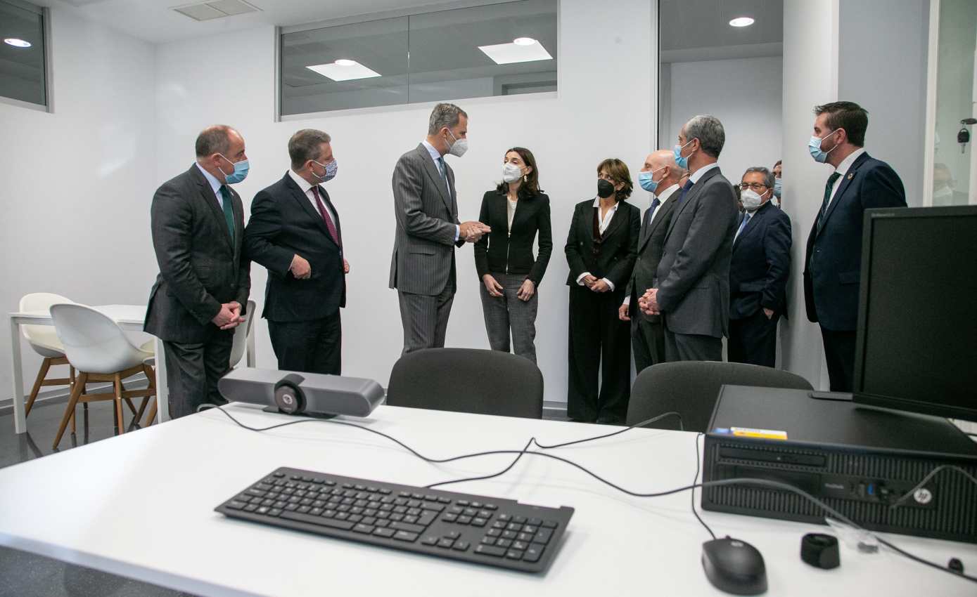 Inauguración de la Ciudad de la Justicia de Albacete.