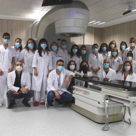 En la foto, los componentes del servicio de Oncología Radioterápica del Hospital Universitario de Toledo.