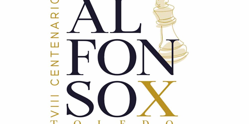 Logo centenario Alfonso X El Sabio redes sociales