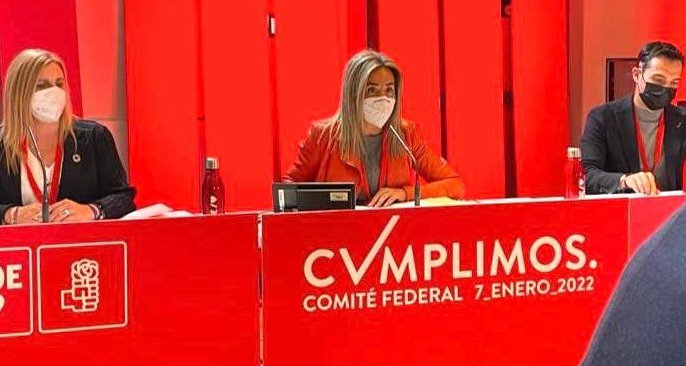 La alcaldesa de Toledo, Milagros Tolón, ya es oficialmente la presidenta del Comité Federal del PSOE.