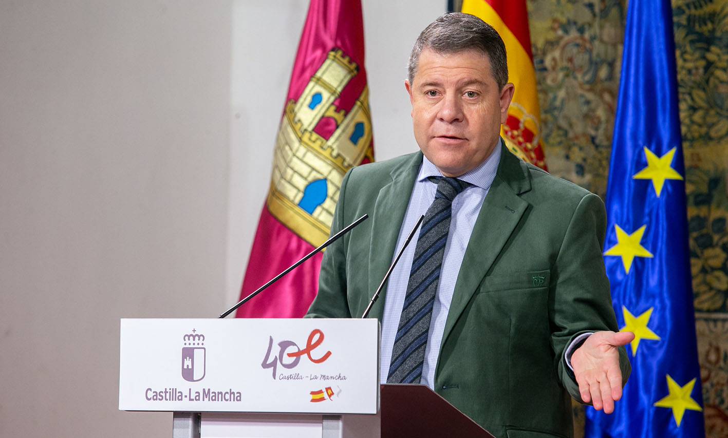Emiliano García-Page, presidente de Castilla-La Mancha, ha hablado de la nueva normalidad y de las esperanzas de cara a las próximas fiestas y al verano.
