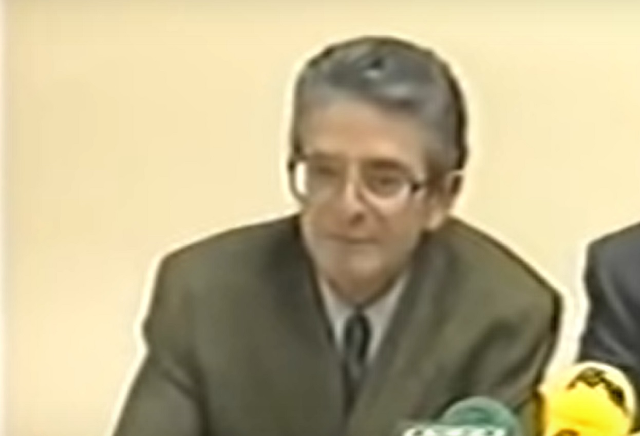 Ramón Barreda Fontes, en una rueda de prensa cuando era concejal de Festejos de Ciudad Real.