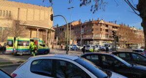 El atropello se ha producido en la avenida de Europa, frente a la iglesia.