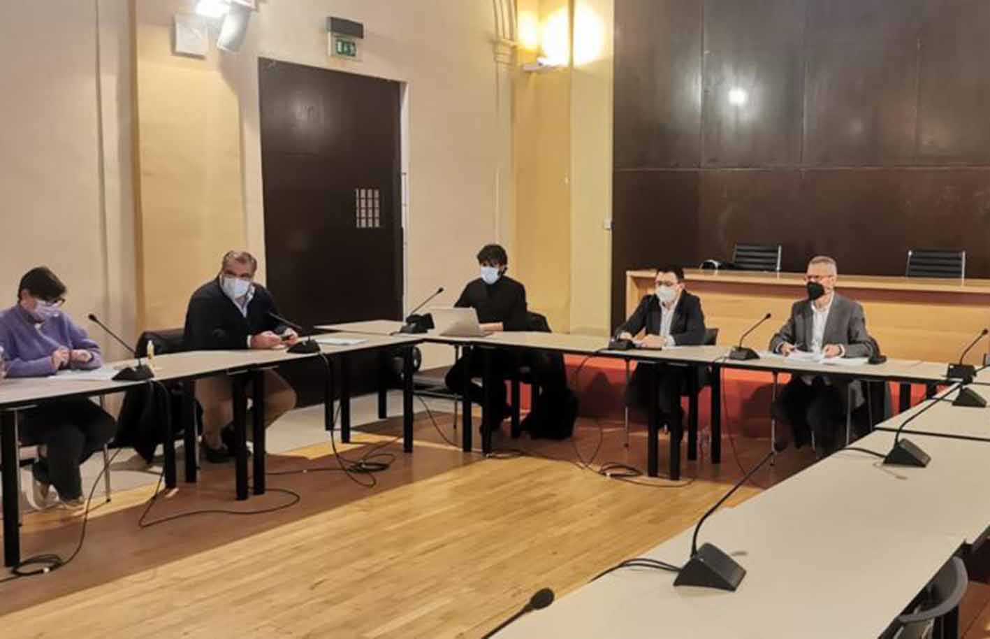 Reunión del Consejo Rector del Patronato de la Escuela Municipal de Música de Toledo.