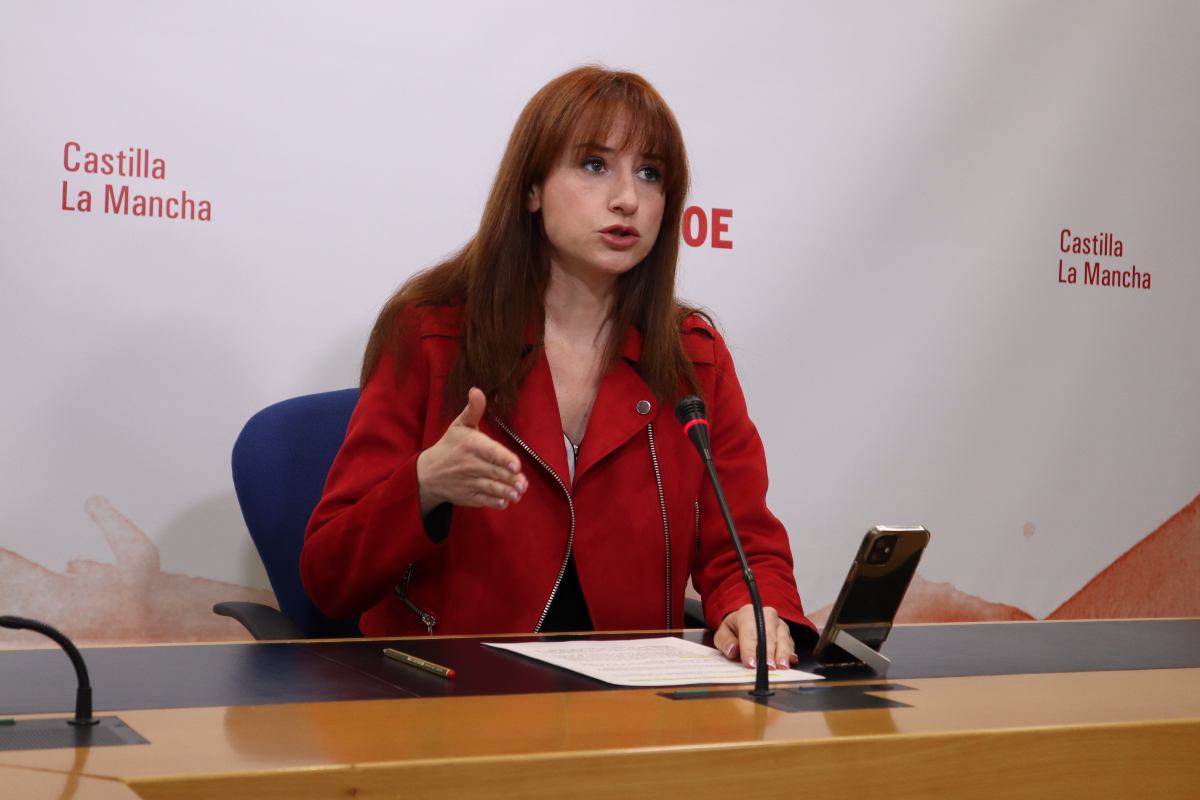 La diputada regional del PSOE Diana López