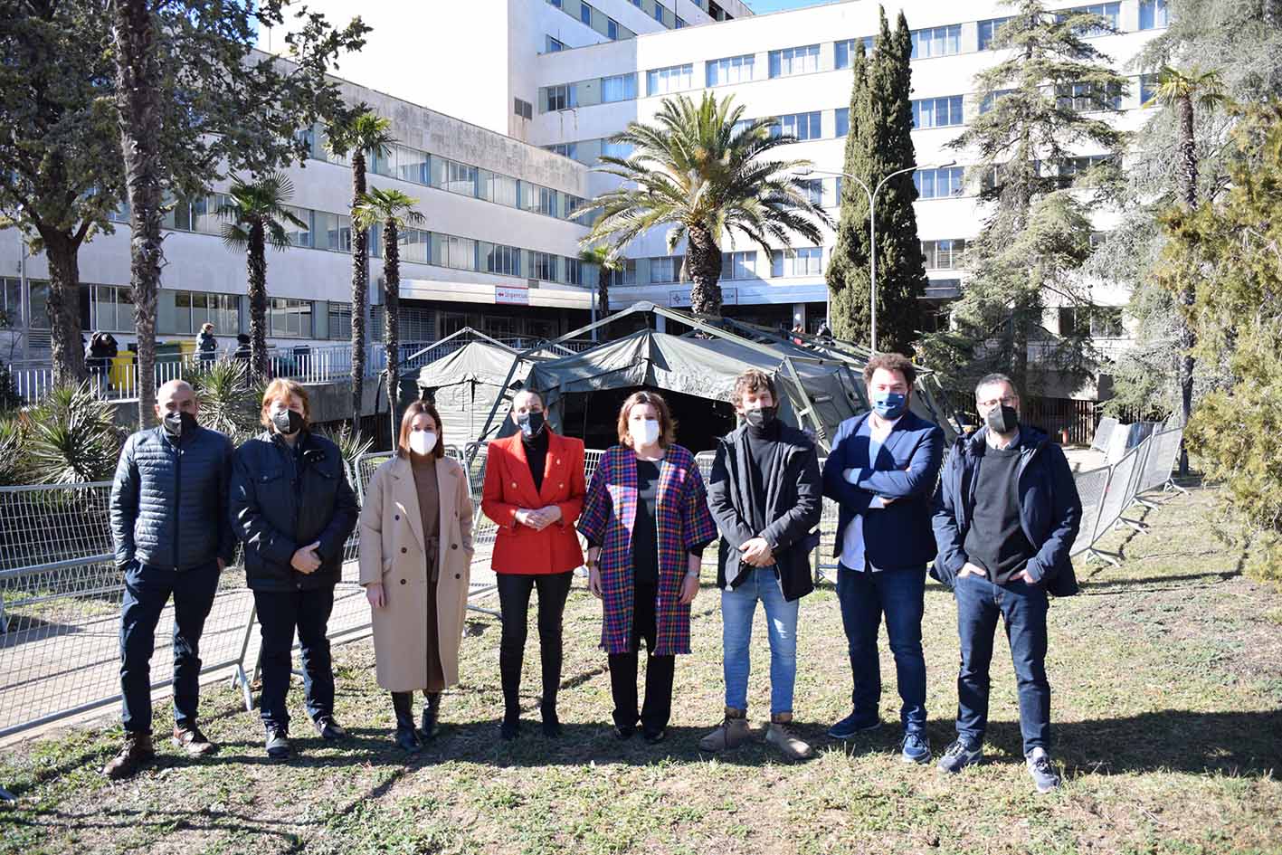 Comienza la grabación de Apagón en el Hospital del Carmen de Ciudad Real. 