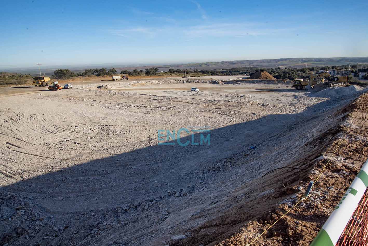 La zona que ocupará la nueva planta del Ecoparque de Toledo.