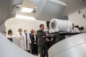 Acelerador de oncología radioterápica