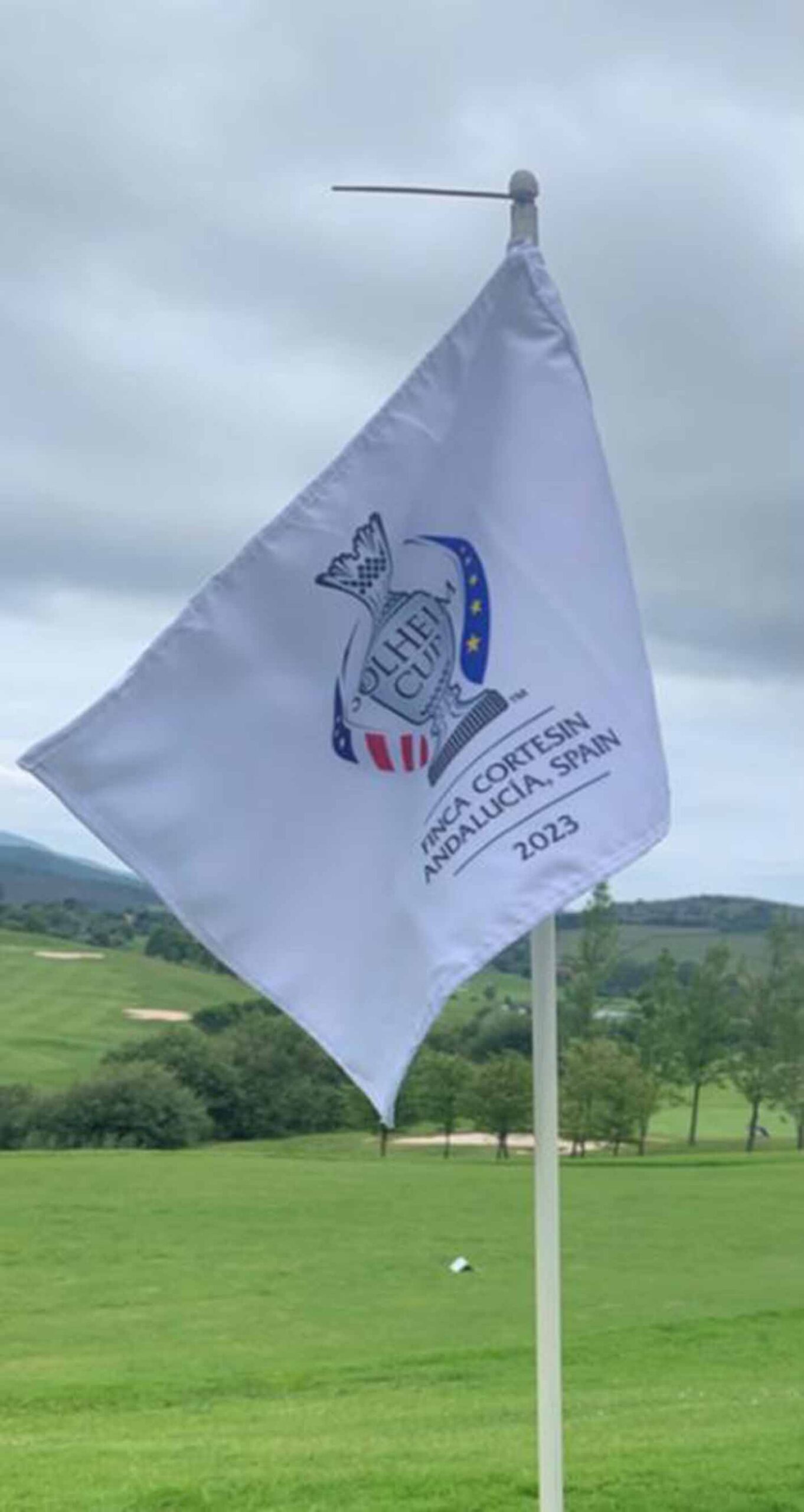 La bandera de la Solheim Cup.