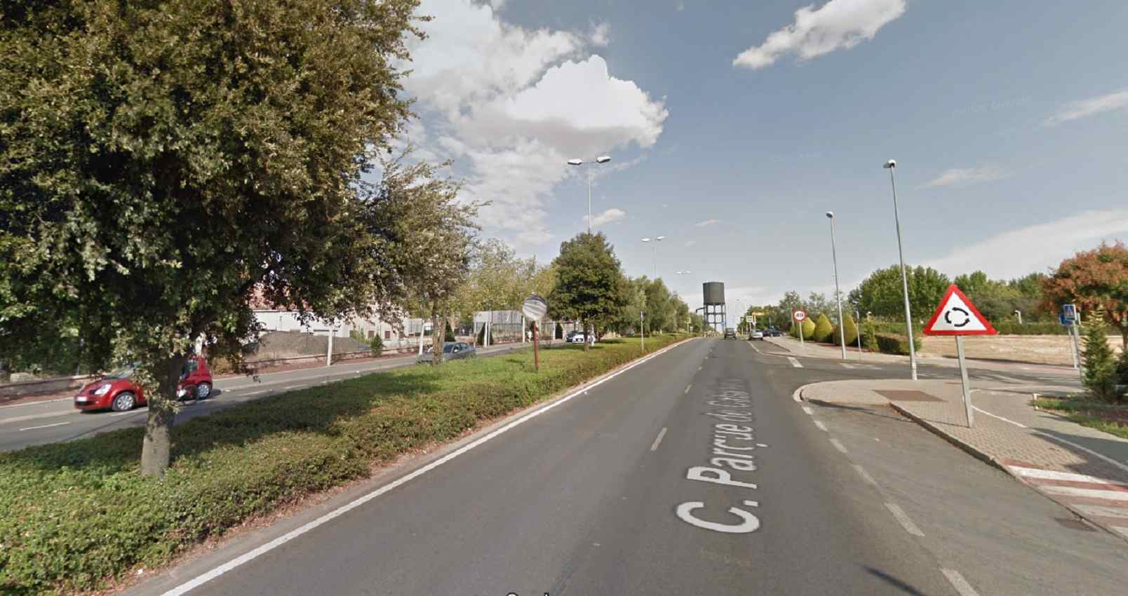 Avenida Parque Cabeñeros, donde se realizaban las competiciones de velocidad.