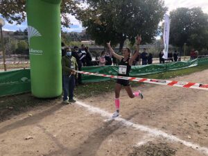 Irene Sánchez-Escribano, cuando ganó el último Cross Espada Toledana.
