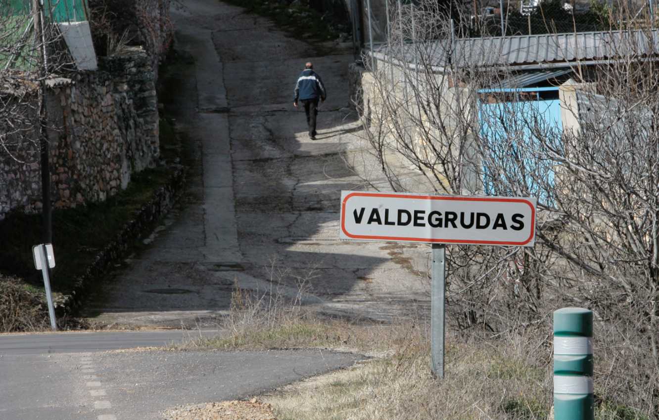 Valdegrudas, uno de los municipios que no ha tenido ningún caso de Covid-19. EFE/ Pepe Zamora.