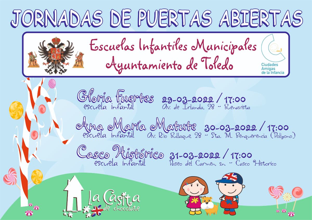 Las Escuelas Infantiles Municipales tienen capacidad para un total de 318 niños y niñas de 0 a 3 años.