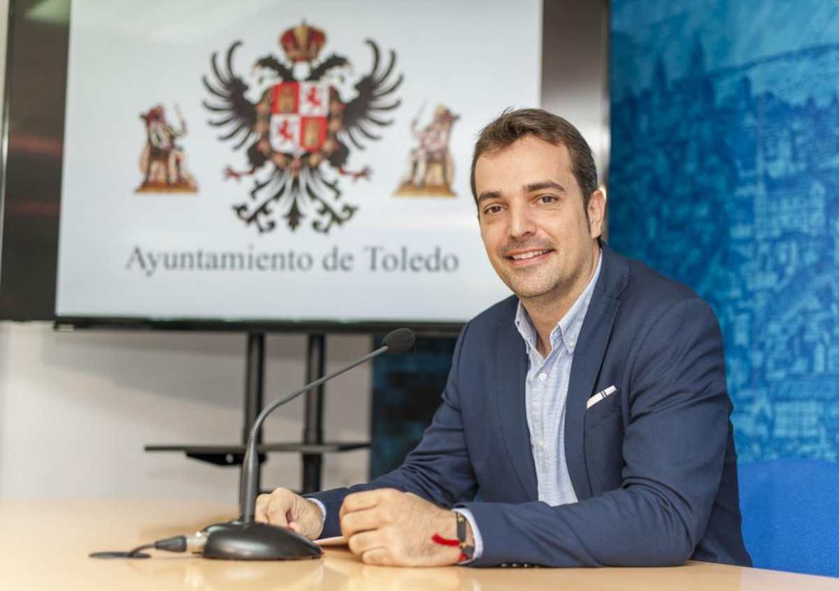 Pablo García, concejal de Juventud del Ayuntamiento de Toledo.