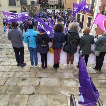 Concentración en Almansa.