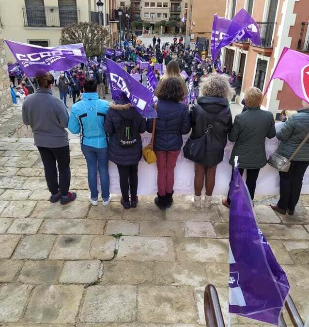 Concentración en Almansa.