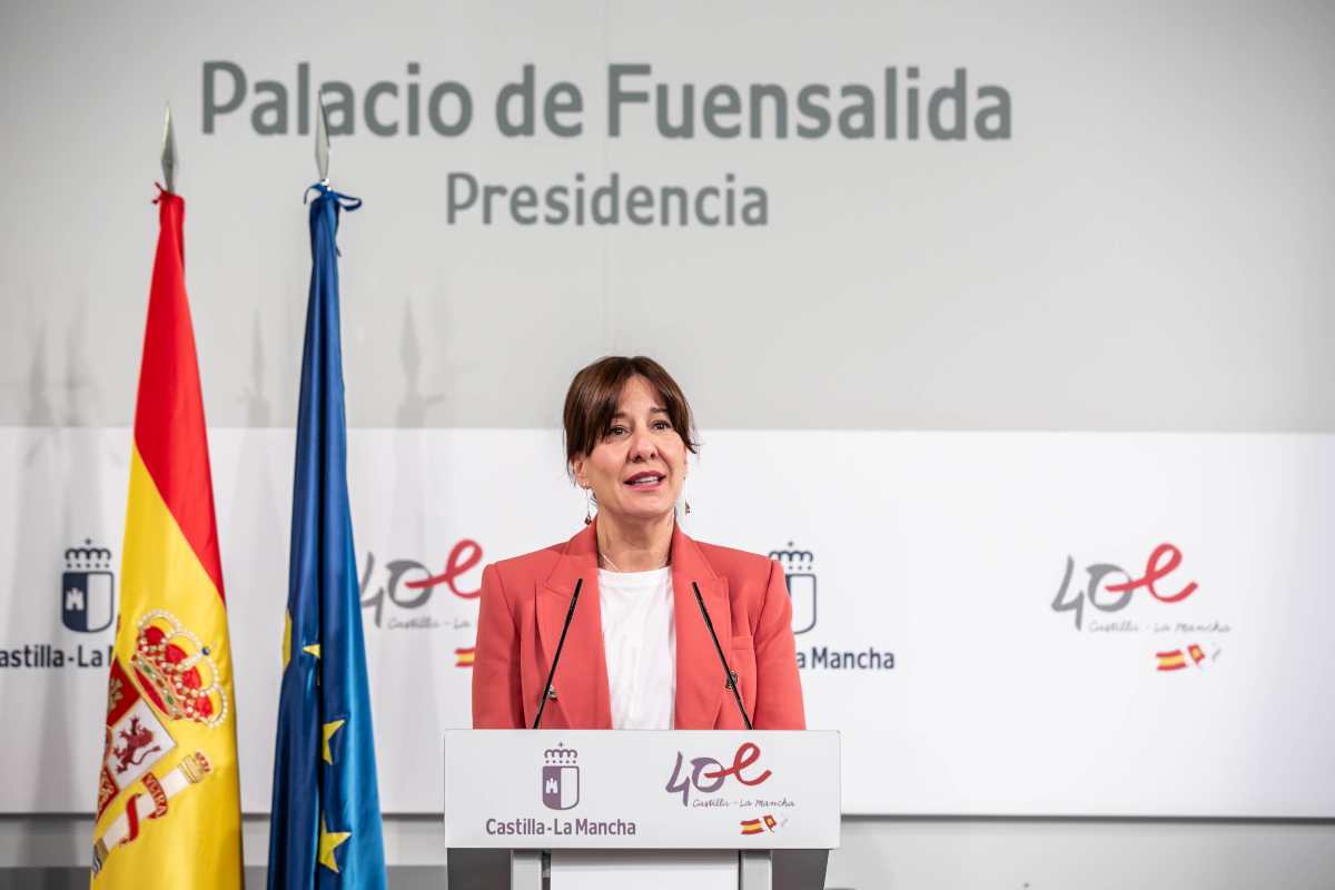 Blanca Fernández, portavoz del Gobierno de CLM y consejera de Igualdad.