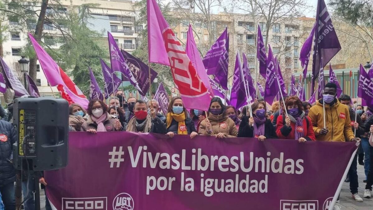 Concentración en Albacete.