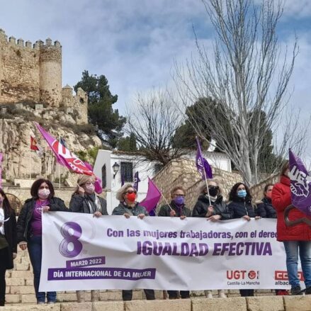 Concentración en Almansa.