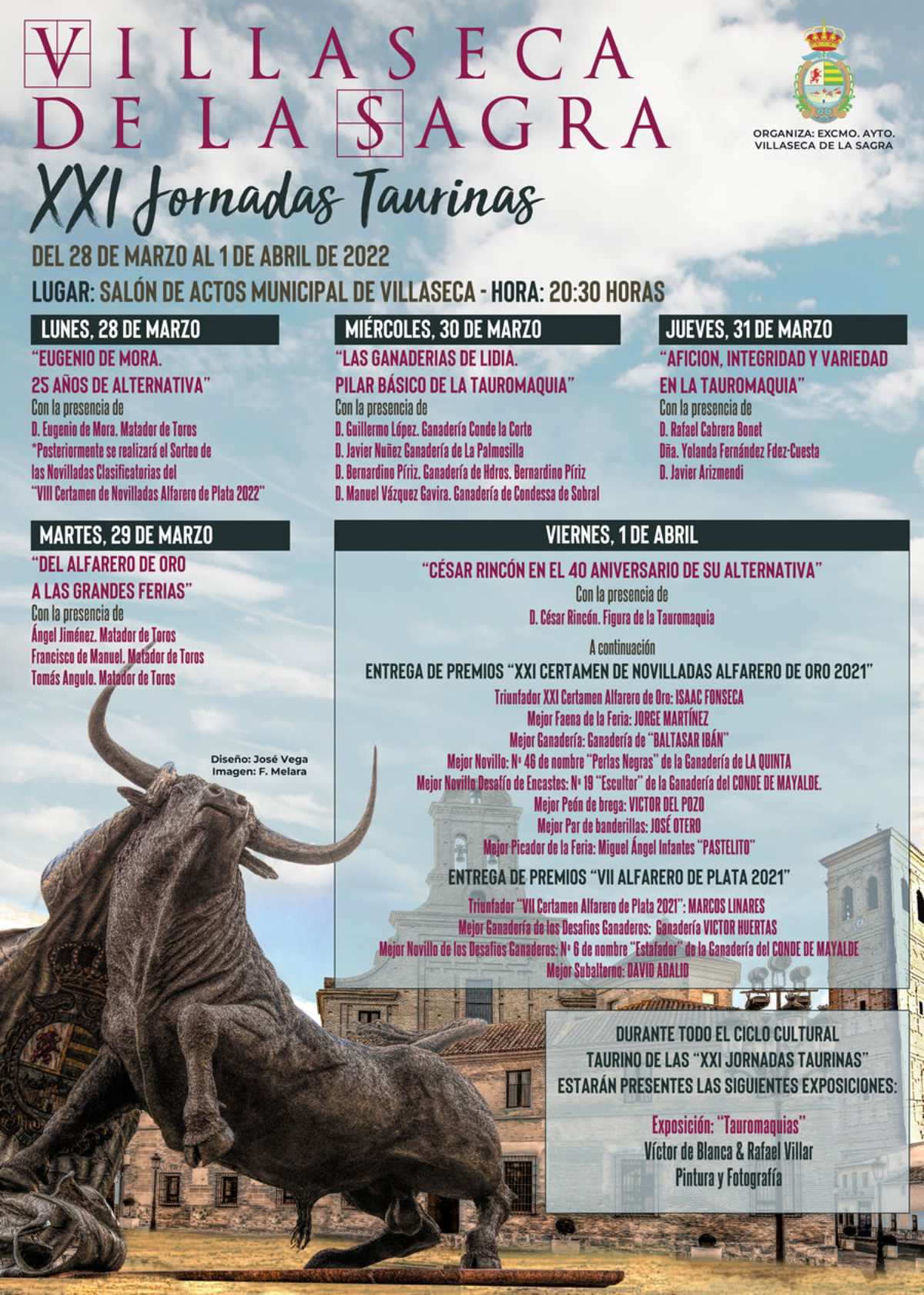 Villaseca de la Sagra, centro de la afición taurina en sus  "XXI jornadas taurinas".