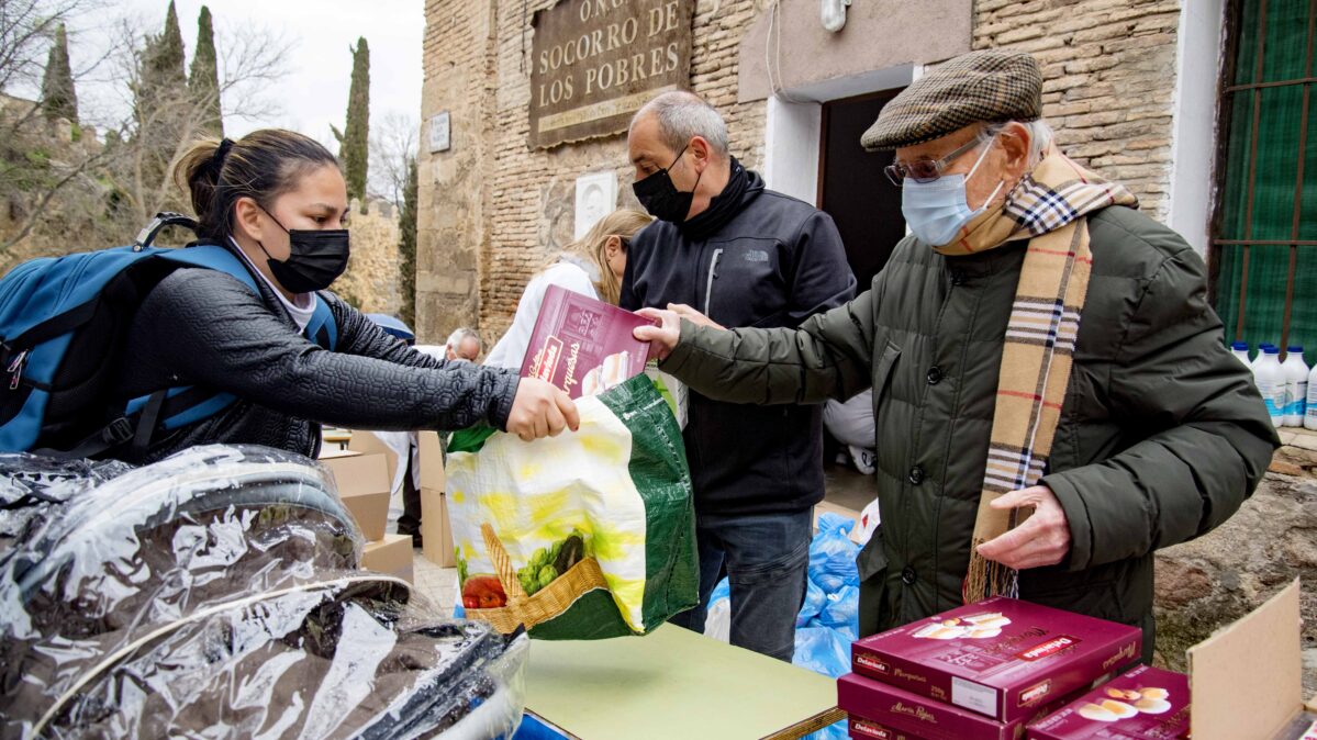 Cipriano asegura que "cada vez hay más pobres". Foto: Rebeca Arango.