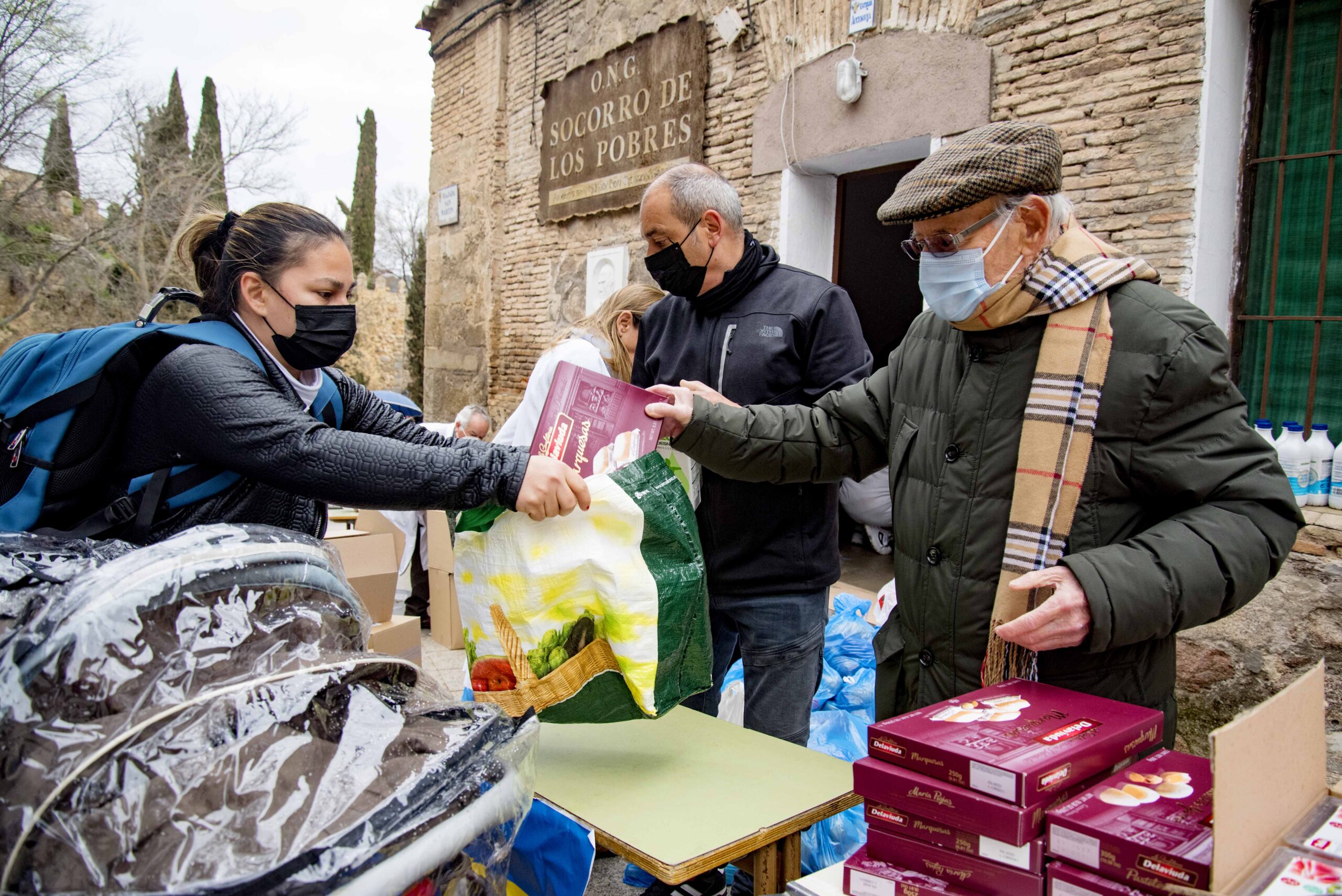 Cipriano asegura que "cada vez hay más pobres". Foto: Rebeca Arango.