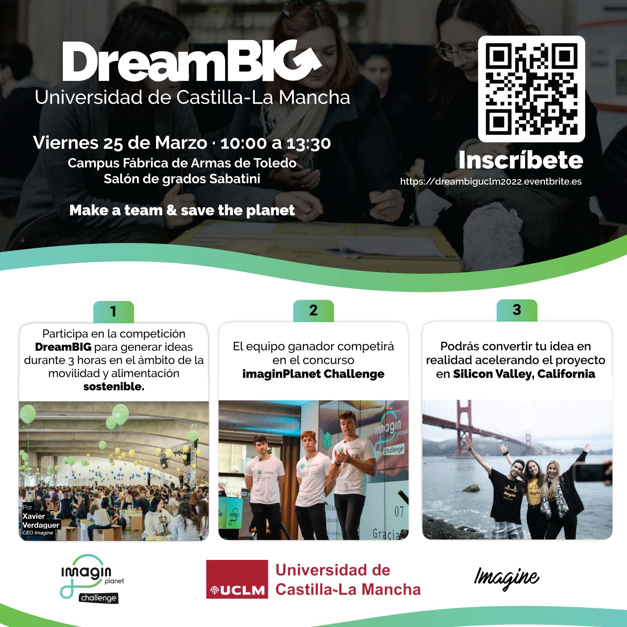 Los universitarios competirán por equipos en un taller de generación de ideas y la propuesta seleccionada formará parte de la segunda edición.