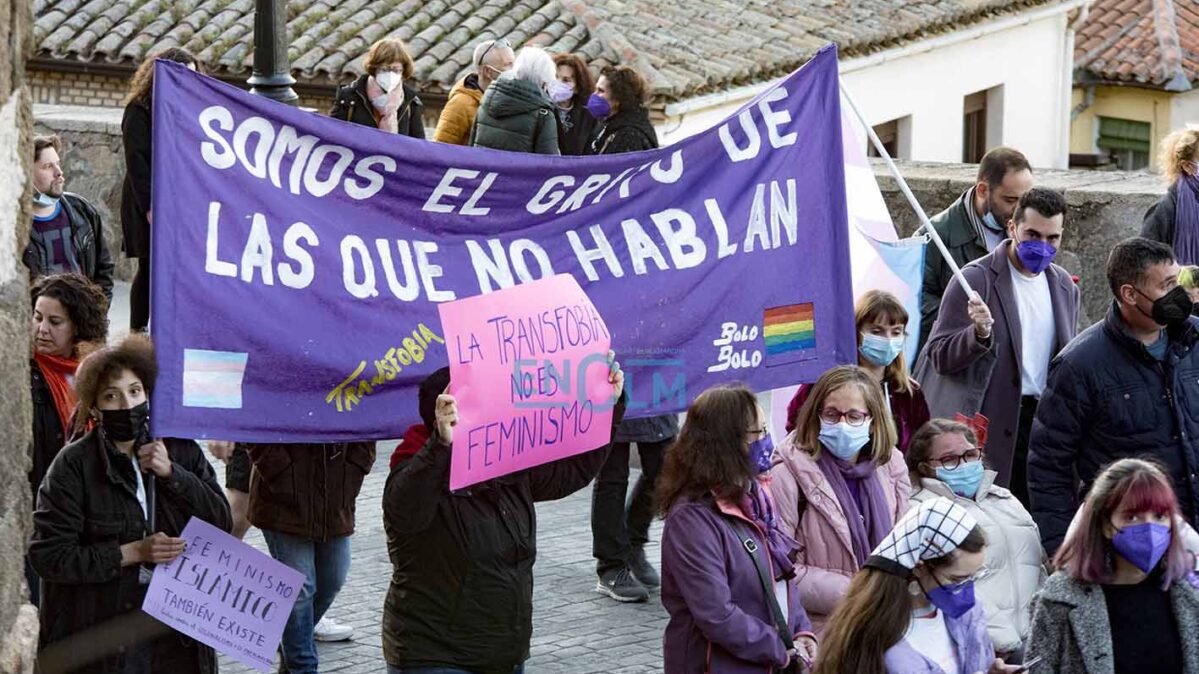 Manifestación del 8M en Toledo. Foto: Rebeca Arango.