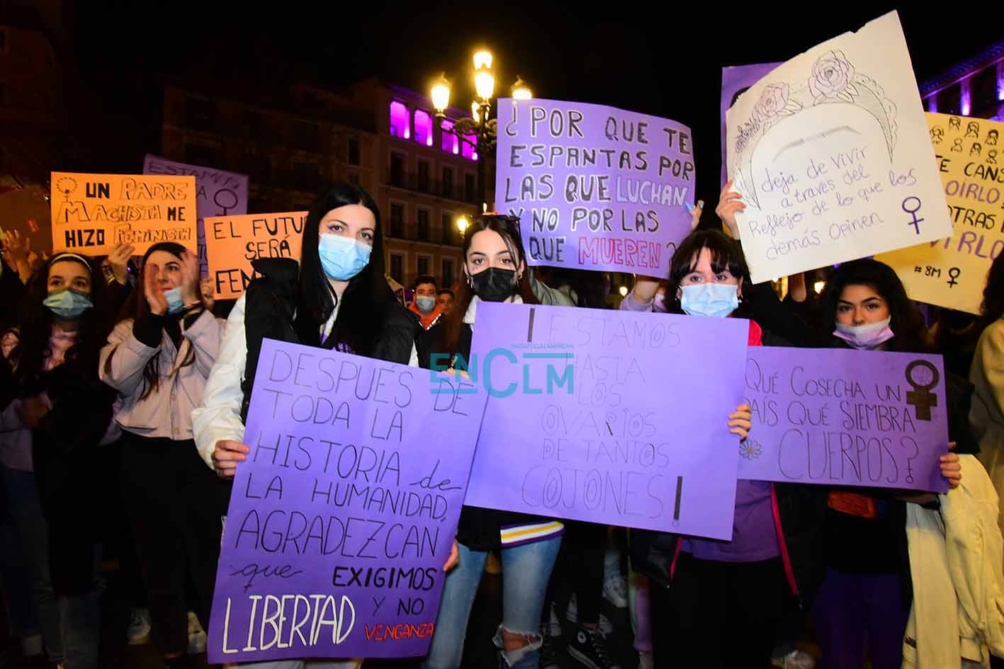 Manifestación del 8M en Toledo.