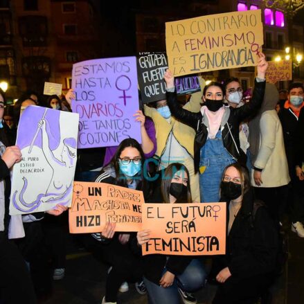 Manifestación 8M en Toledo. Foto: Rebeca Arango.
