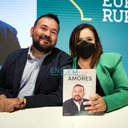 Juan Ramón Amores y Mar G. Illán. Foto: Rebeca Arango.