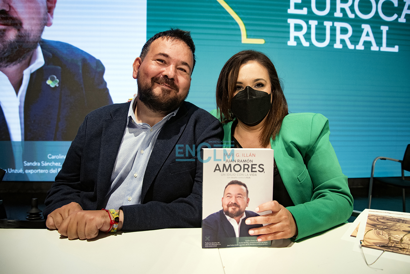 Juan Ramón Amores y Mar G. Illán. Foto: Rebeca Arango.
