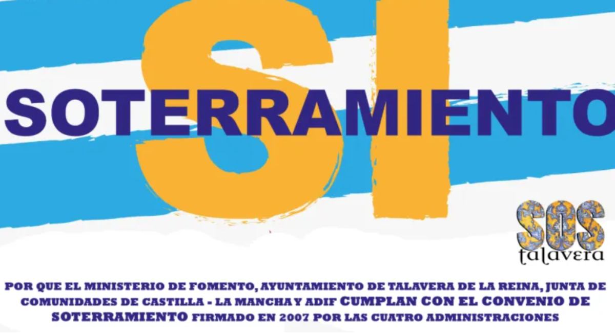 "Después del período de alegaciones presentado por los ciudadanos y organismos de Talavera de la Reina, no se ofrece ningún tipo de información por parte del Ayuntamiento de Talavera, ni de la Junta, ni del Ministerio ni de ADIF"