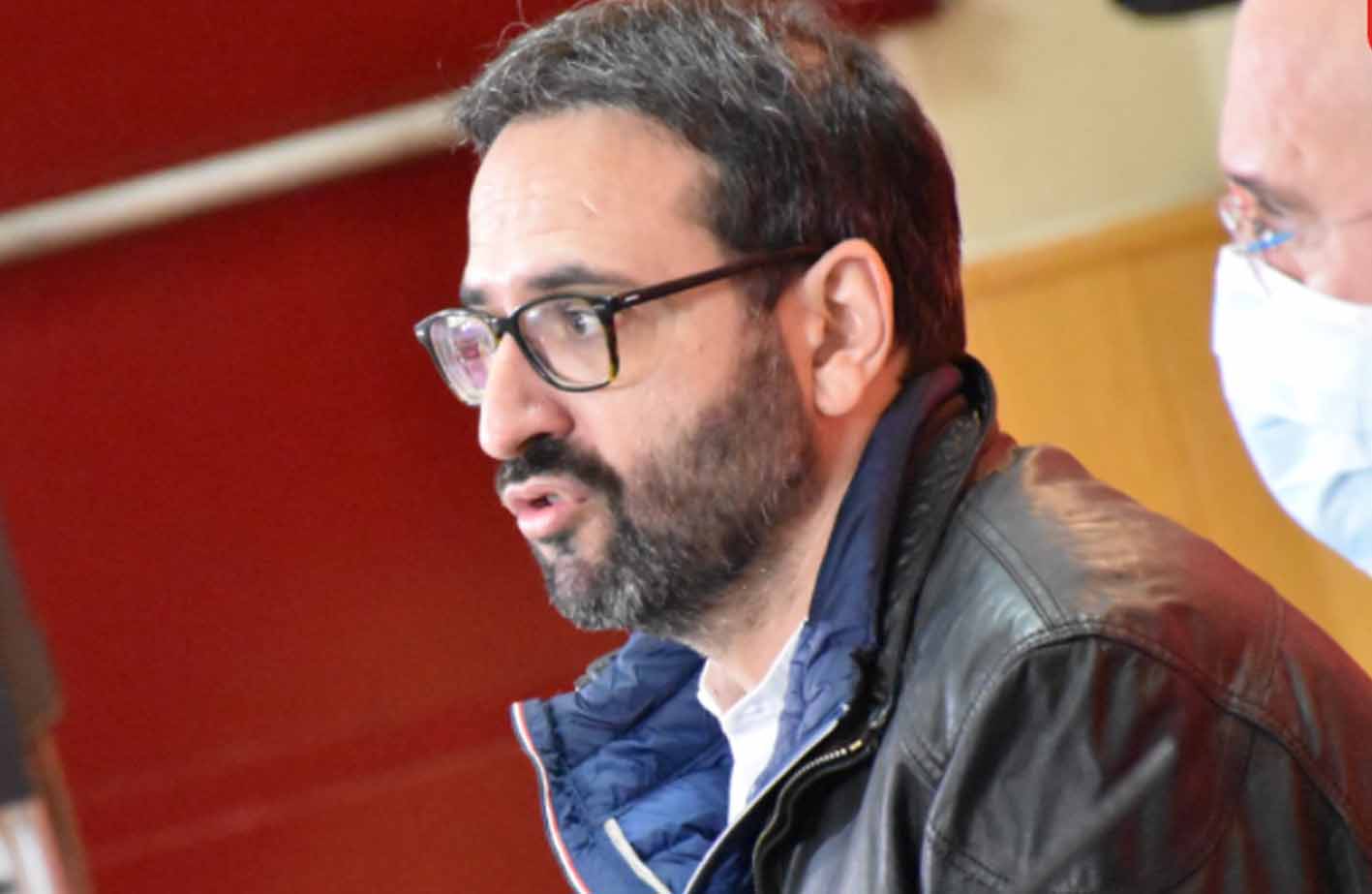 Sergio GUtiérrez, secretario de Organización del PSOE de CLM., habra del conflicto en UCRANIA