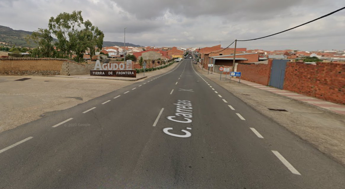 El accidente se ha producido en el término municipal de Agudo.