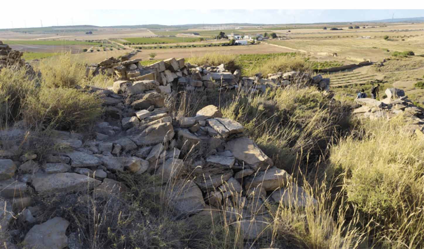 Cerro del Cuchillo, en Almansa (Albacete).