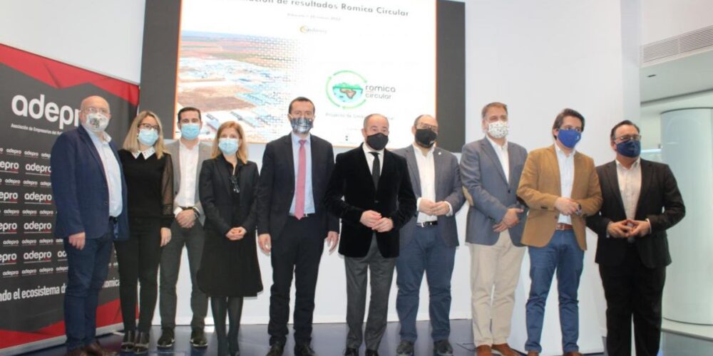 El consejero de Desarrollo Sostenible, José Luis Escudero, durante su participación en la Jornada “Romica Circular” en Albacete.