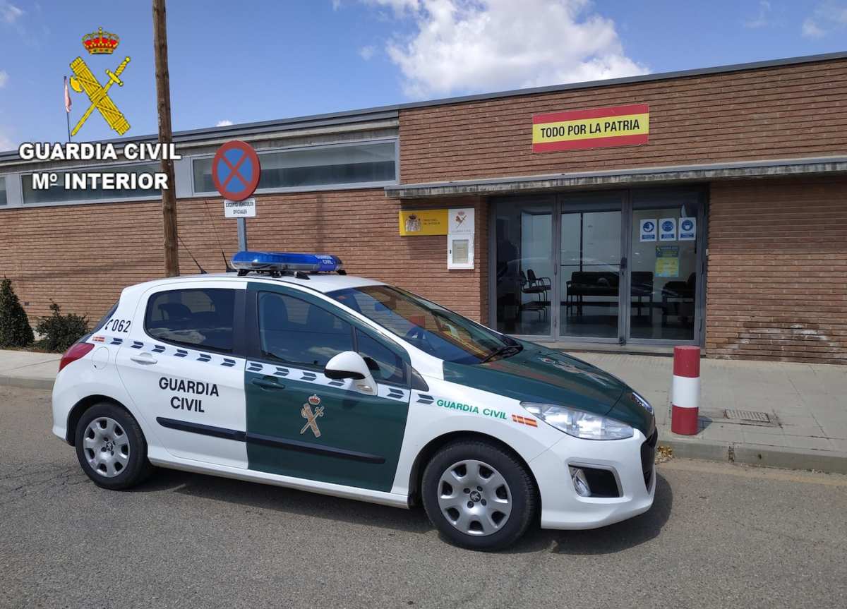 Foto de un vehículo de la Guardia Civil de Toledo.