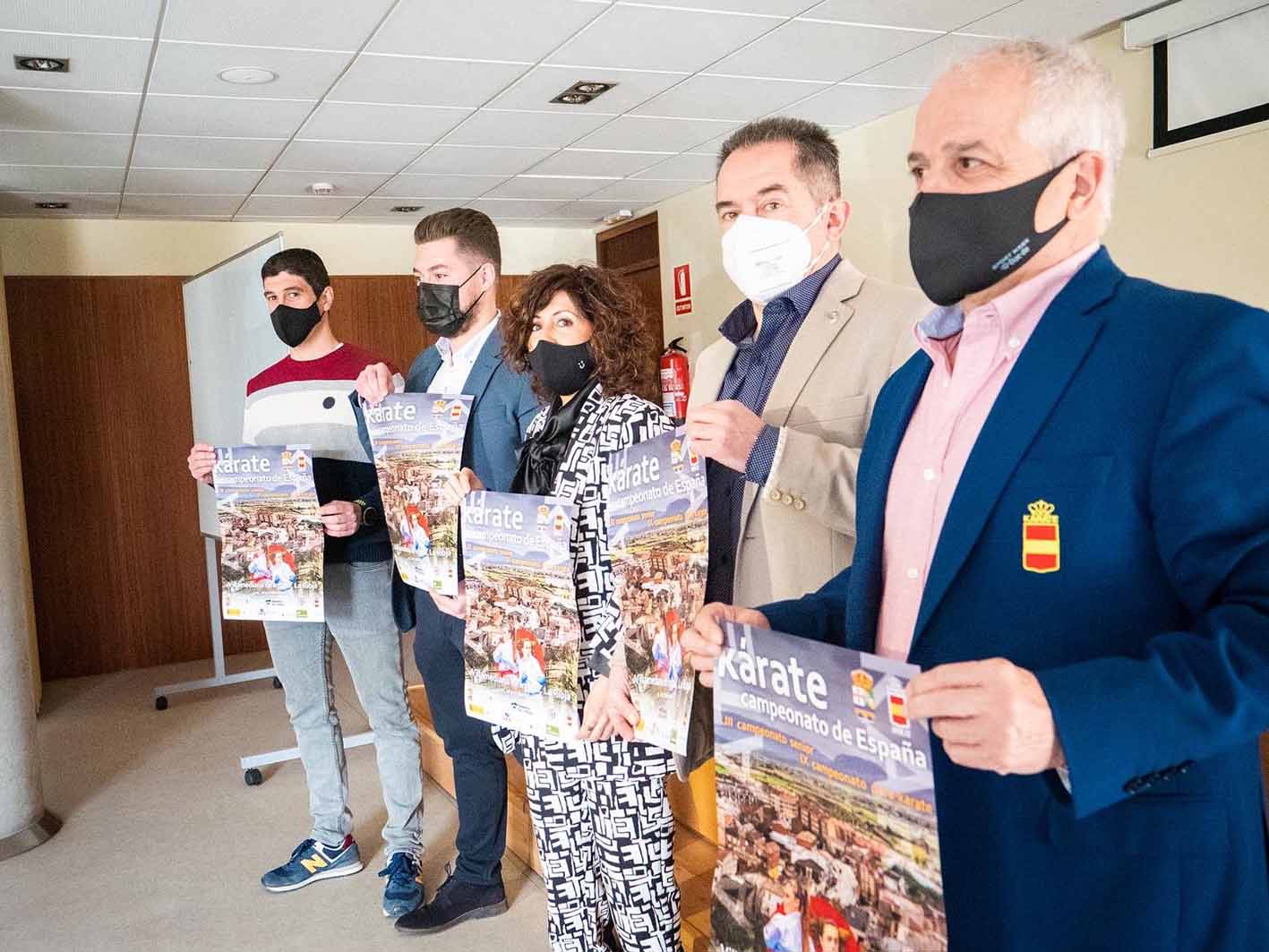 Presentación del Campeonato de España de kárate. Foto: RFEK.