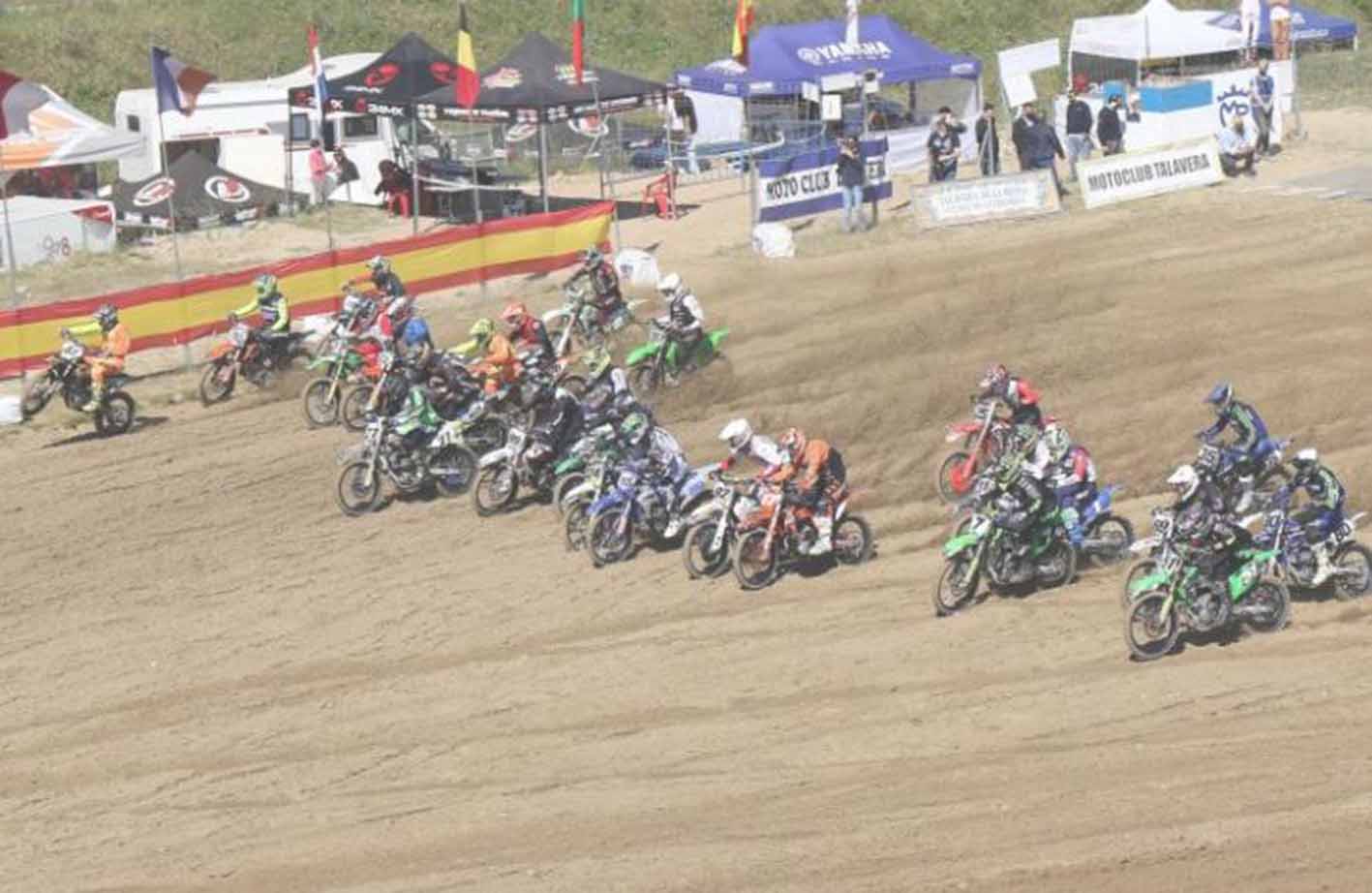Imagen de archivo del Campeonato de España de motocross en Talavera.
